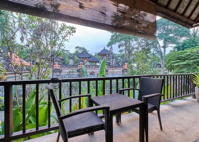 Villa Saraswati Ubud - 5Br Balinese Elegance With Pool And Temple Views Ubud
